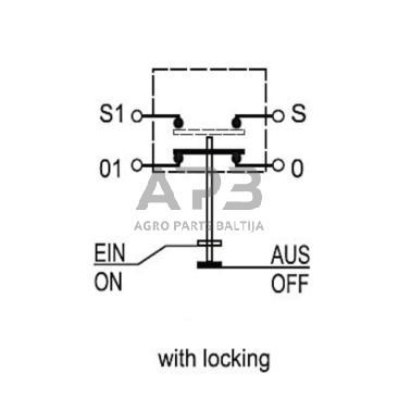 Spaudžiamas jungiklis Pneutron 11145340PN 3