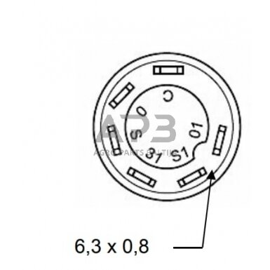 Spaudžiamas jungiklis Pneutron 11112100PN 3