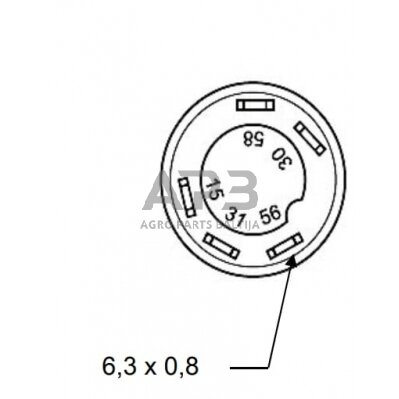 Spaudžiamas jungiklis Pneutron 11125200PN 2