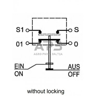 Spaudžiamas jungiklis Pneutron 11245170PN 4