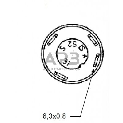 Spaudžiamas jungiklis Pneutron EL514101 2