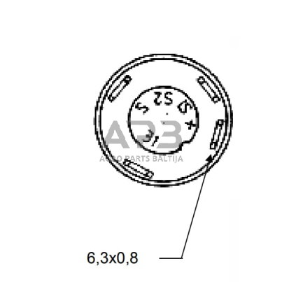 Spaudžiamas jungiklis Pneutron 11130420PN 3