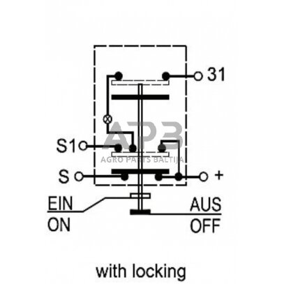 Spaudžiamas jungiklis Pneutron 11130560PN 3