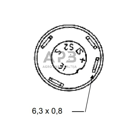 Spaudžiamas jungiklis Pneutron 11130090PN 3