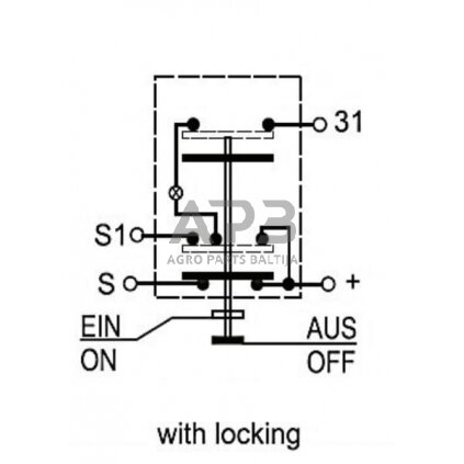 Spaudžiamas jungiklis Pneutron 11130410PN 4