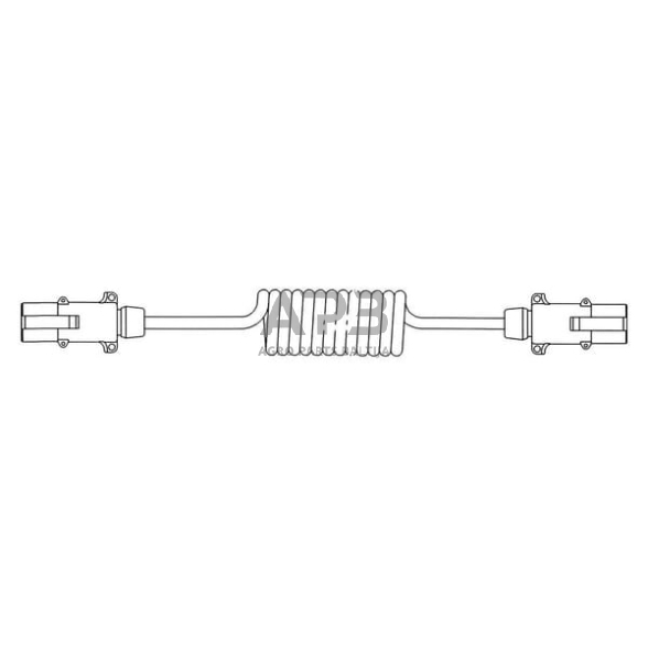 Spiralinis kabelis ERICH JAEGER 4.5m 611080JAE 2