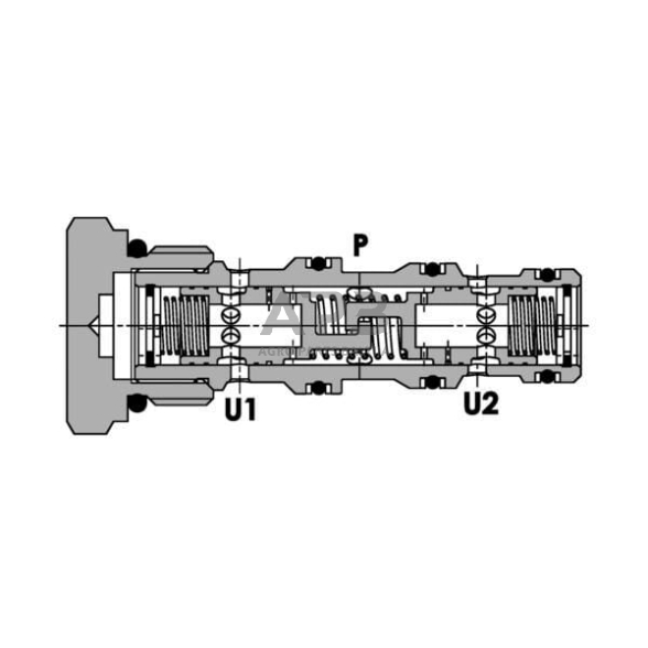 Srauto skirstytuvas 1-3/4 115–150 l, FPFDS16CB1E34 4