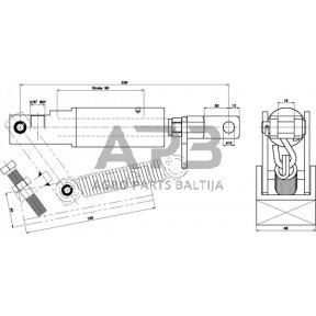 Stabdžių cilindras BCB2098