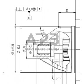 Starteris Mahle 12V, 3.2kW, 11 dantų MS737