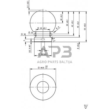 Strypo antgalis D45 TC945 1