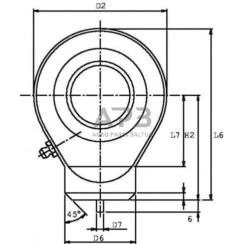 Strypo antgalis GK20DOGN 2