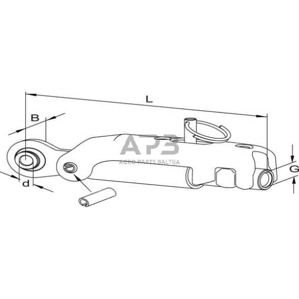 Stabilizatorius ASST-B base Walterscheid 309100 1