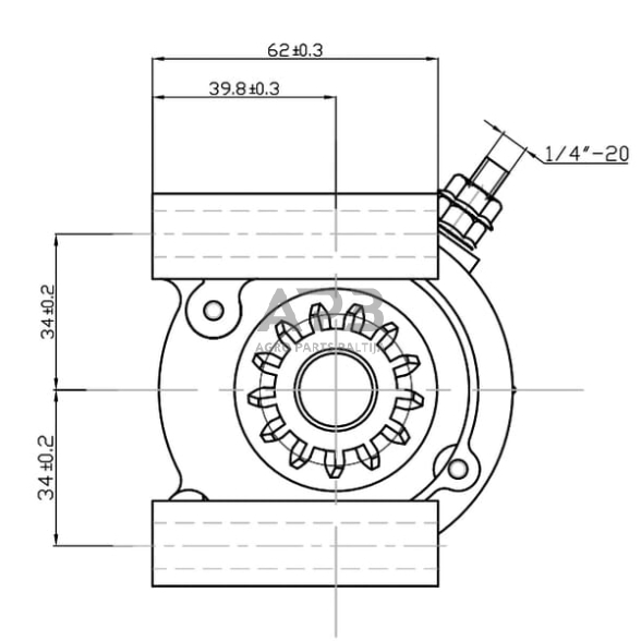 Starteris 12V, 1.0 kW STA21672223 5