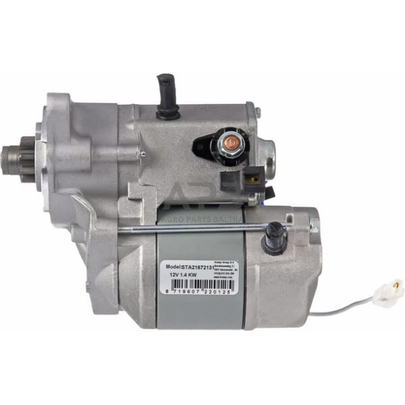 Starteris 12V, 1.4kW, 9-dantų STA21672131