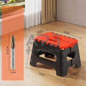 Sulankstoma kėdutė 210x320x225mm (plastikinė) 150kg