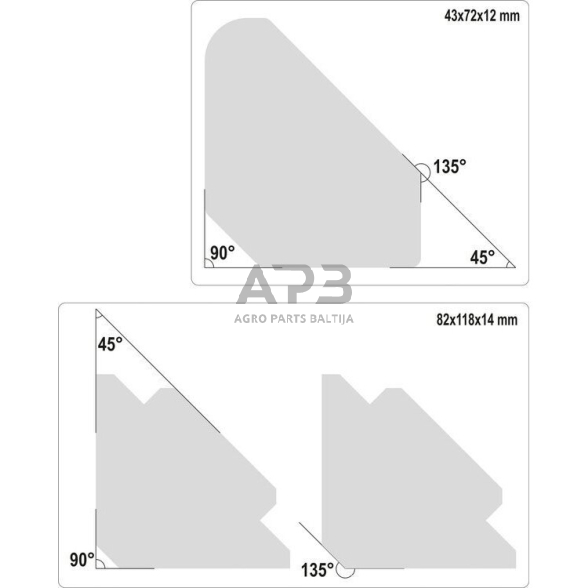 Suvirinimo kampų magnetinių rinkinys (6vnt)(45°-90°-135°) 1