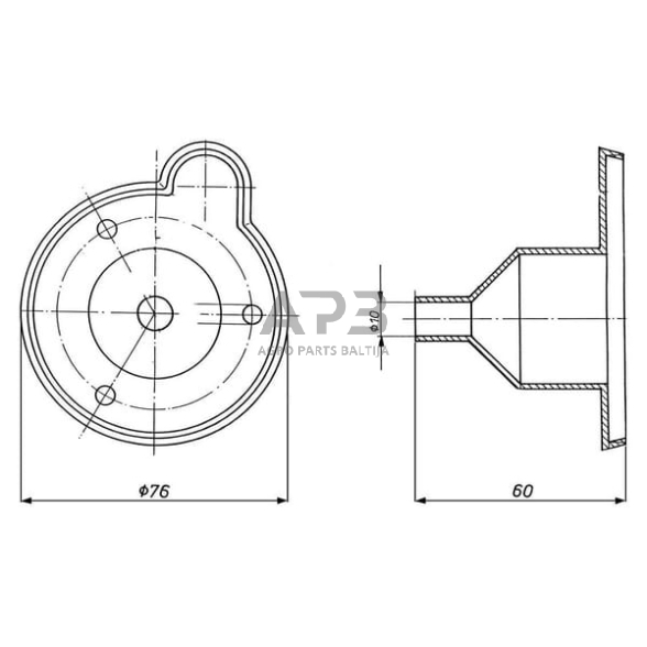 Tarpinė ERICH JAEGER 036252JAE 2