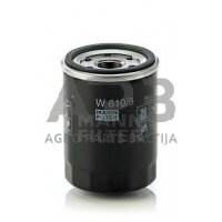 Tepalo filtras MANN-FILTER W6109