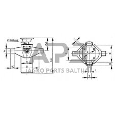 Teleskopinis cilindras Weber TC3210WEB