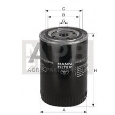 Tepalo filtras MANN-FILTER W1019