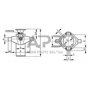 Teleskopinis cilindras Weber TC6010WEB