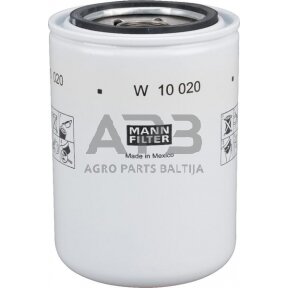 Tepalo filtras MANN-FILTER W10020