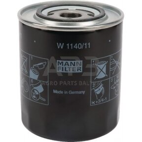 Tepalo filtras MANN-FILTER W114011