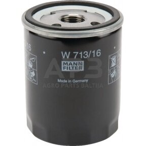 Tepalo filtras MANN-FILTER W71316