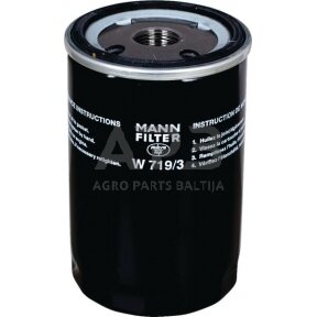 Tepalo filtras MANN-FILTER W7193