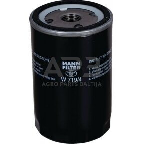 Tepalo filtras MANN-FILTER W7194