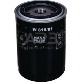 Tepalo filtras MANN-FILTER W81881