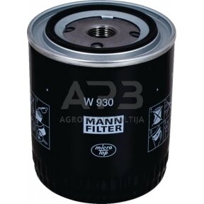 Tepalo filtras MANN-FILTER W930