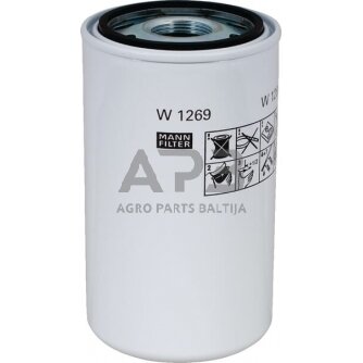 Tepalo filtras MANN-FILTER W1269