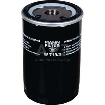 Tepalo filtras MANN-FILTER W7193