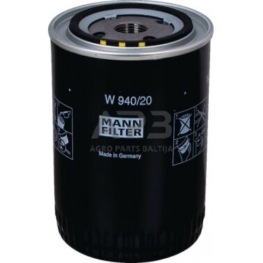 Tepalo filtras MANN-FILTER W94020