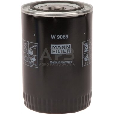 Tepalo filtras MANN-FILTER W9069