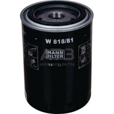 Tepalo filtras MANN-FILTER W81881