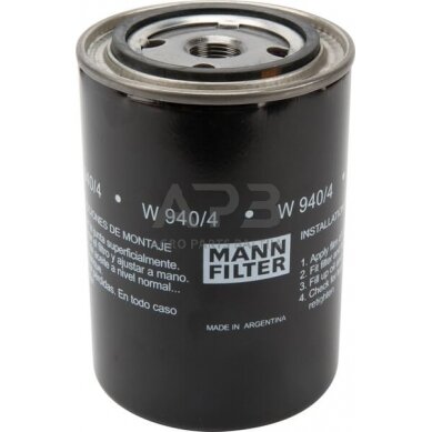 Tepalo filtras MANN-FILTER W9404