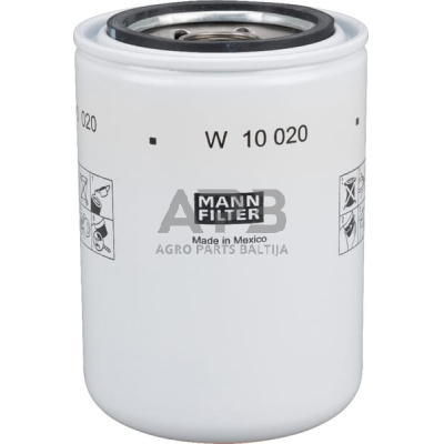 Tepalo filtras MANN-FILTER W10020