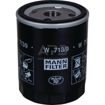 Tepalo filtras MANN-FILTER W7139