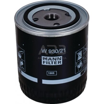 Tepalo filtras MANN-FILTER W93021