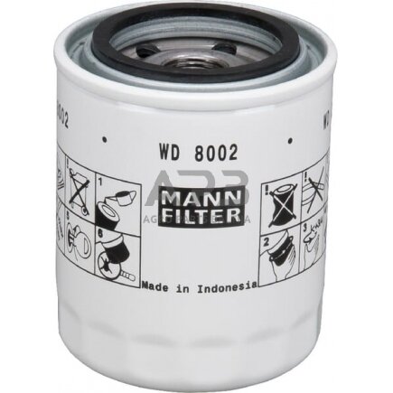 Tepalo filtras MANN-FILTER WD8002