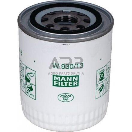 Tepalo filtras MANN-FILTER W93013