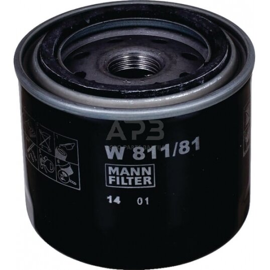 Tepalo filtras MANN-FILTER W81181