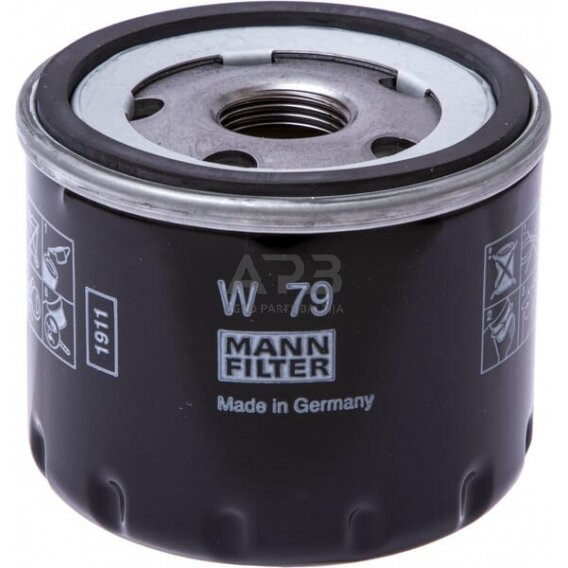 Tepalo filtras MANN-FILTER W79 2