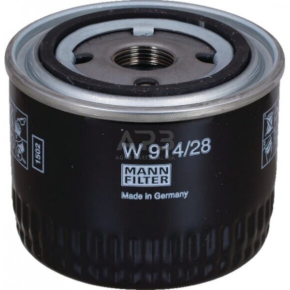 Tepalo filtras MANN-FILTER W91428