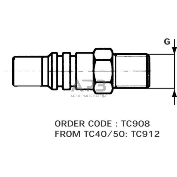 Teleskopinis cilindras Di Natale-Bertelli TC3050 2