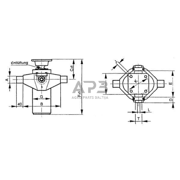 Teleskopinis cilindras Weber TC3210WEB 1