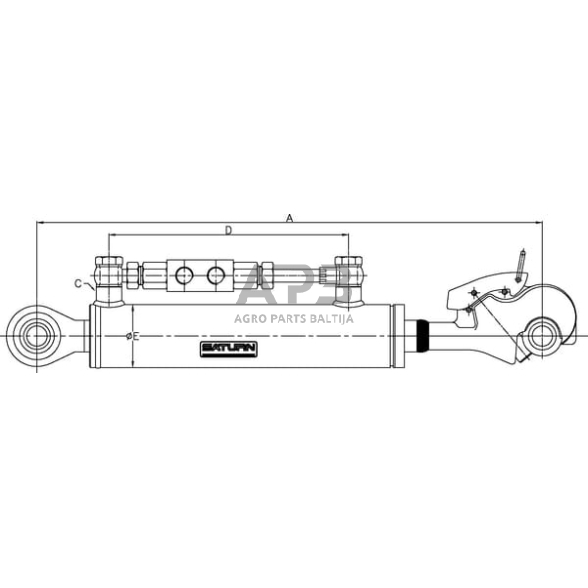 Toplink hidraulinis cilindras TCVNN305020011 1