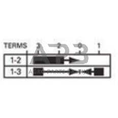 Traktoriaus užvedimo spynelė 3-2-0-1 35630N 1